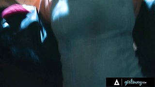 Rough fingering video with graceful Ana Foxxx from Girls Way