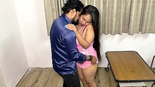 Desi Wife's Friend Fucked Hard by Husband - Hot Indian Sex with MILF