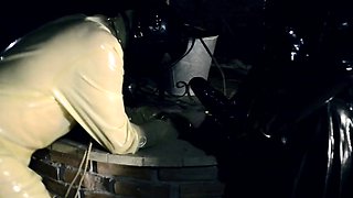 Extreme anal fist fucking punishment for pitiful slave