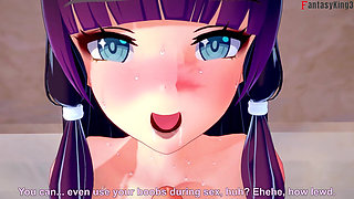 Columbina Blowjob - Genshin Impact