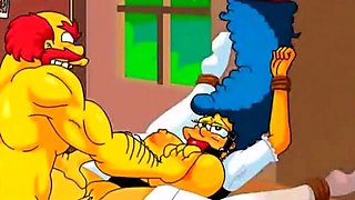 Marge Simpson anal sexwife