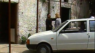 Dirty Blonde Fucked Anal Licks Fingers