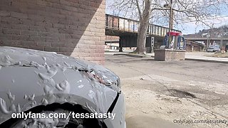 Black MILF with BIG boobs dancing and teasing