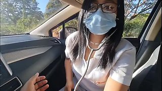 Filipina Nurse Carl Cruz Gets Risky Public Creampie - Pinay Viral Sex