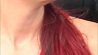 App driver woman lets her passengers masturbate in her car!
