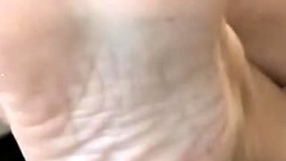 Amateur Foot Fetish Girlfriend Sucks and gives a Footjob