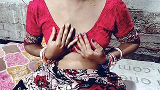 Sexy Bhabi at Home Alone. I Am so Horny & Go to Finger Sex Clear Hindi Audio