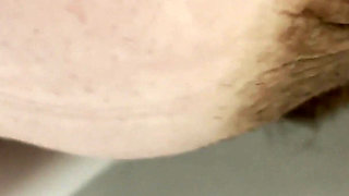 Peeing in the toilet and shower