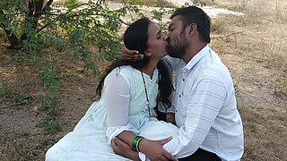 Desi Indian Marathi Kavita Bhabhi Cheat in Jungle with Husband's Friend