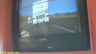 Audrey Hollander & Heather Gables Cowgirl Ride Rough Bang Van Orgy - Extreme Deep Throat Fuck Party