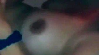 Cuckold Filming His Wife with One Dick in Her Pussy and Another in Her Mouth