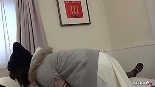 Japanese Teenage give First Blowing Cock