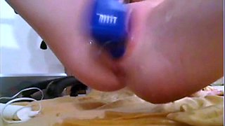 Double Hitachi Fun Anal Squirting Webcam Show