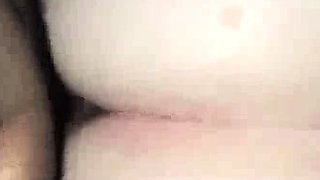 Lovely Busty Blonde Wife orgasming with BBC oo