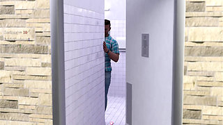 Lisa: Glory Hole In College Toilet ep.17