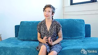 Calliope’s Best Orgasms – Hairy Teen Solo Fingering in HD