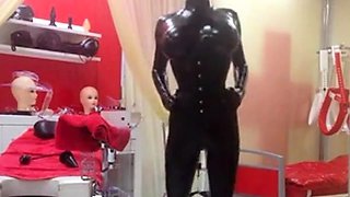 Kylie's Latex Webcam Show: BDSM Fun in the Studio