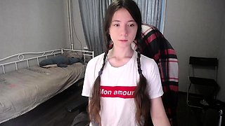 Hot amateur naked teen toys her pussy