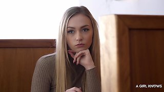 Jenny's Hot Lesbian Affair Sparks Wild Kitchen Passion