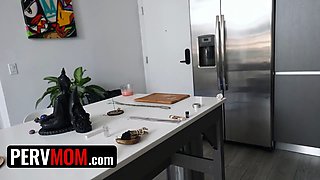 Stepsons cunning plan: from massage to blowjob, and ultimately, hardcore his hot step-mother