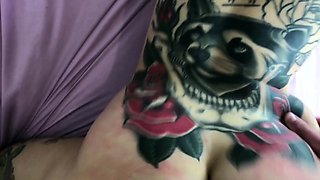 Mexicana blowjob with her big boobs