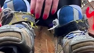 Amateur Trampling brings you Foot Fetish xxx mov