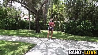 Michelle Anderson Gets Fucked Hard - Blowjob, Cum in Mouth & Doggystyle