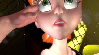 Milf in the pleasure cage - Dexter's Lab spoof featuring Wraith931