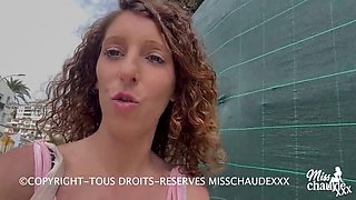 French Amateur Brunette Rough Anal with Big Black Cock in Sauna - Deep Throat and Doggy Style