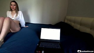 Her shaved wet pussy felt fucking amazing