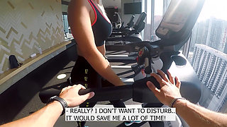 Luckily the Showers Are Closed in the Gym