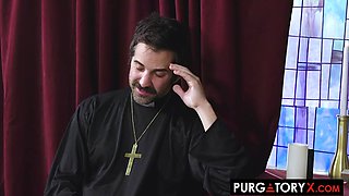 Pure Wife Craves Priest Passion With Mature Anal Fire