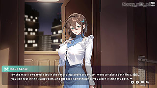 I Masturbate Her While We Bathe Together // Vlover Game All Scenes