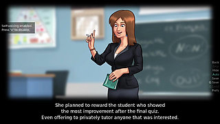 Summertime saga 1st day at college