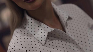 Beautiful and Mature MILF Fucked and Creampied by a Lonely Barista Boy