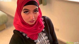 Tries Not to Swallow Her Stepbrothers Cum