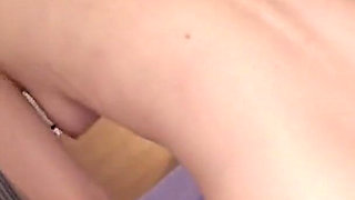 Part 2: Snow-white Slim Body & White Peach Buttocks!