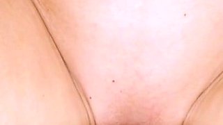 Blonde glamour mom POV video