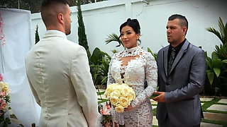 Mariana Martix Fucks Father In Law Before Wedding - Risky Latina MILF Doggystyle & Blowjob