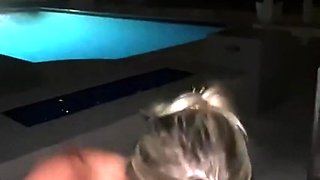 ScarlettKissesXO Fucking in Pool Sex Tape