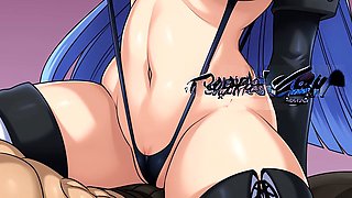 Hentai joi, jerk off instruction, jerk off countdown