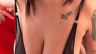 Lesbian Sex Between Stepsisters in Front of Her Otaku Stepbrother After He Was Asked to Take a Photo of Them in a Sexy Lingerie