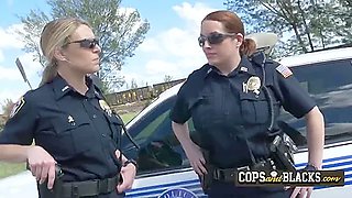 Biker Is Getting A Blowjob From A Horny Milf After Being Arrested