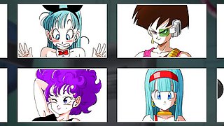 Kameparadise 2 Multiversex Uncensored Bulma Gets Her Face Fucked