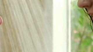 Alex Chance, Mila Brite face fuck and finger bang in the shower