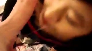 Malaysian GF Blows Her White Boyfriend