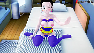 Goku Doesn't Satisfy Videl, so Gohan Helps Her - Dragon Ball Zex Series