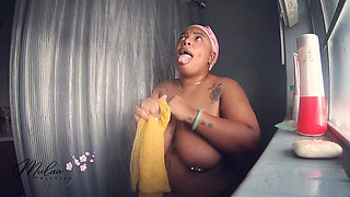 BBW Goddess Shower Tits