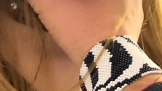 The Moans of the Stranger's Submissive Wife Cause a Storm of Hard Fisting with a Leash