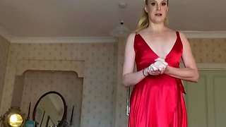 Blonde big titted amateur milf banged